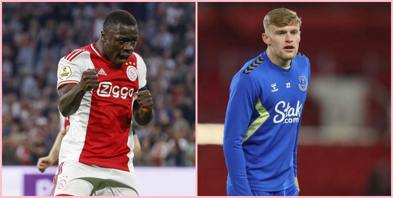 Brian Brobbey từ Ajax và trung vệ Jarrad Branthwaite của Everton là mục tiêu chuyển nhượng của M.U